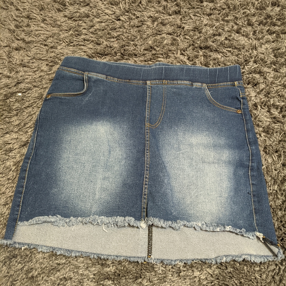 jean skirt